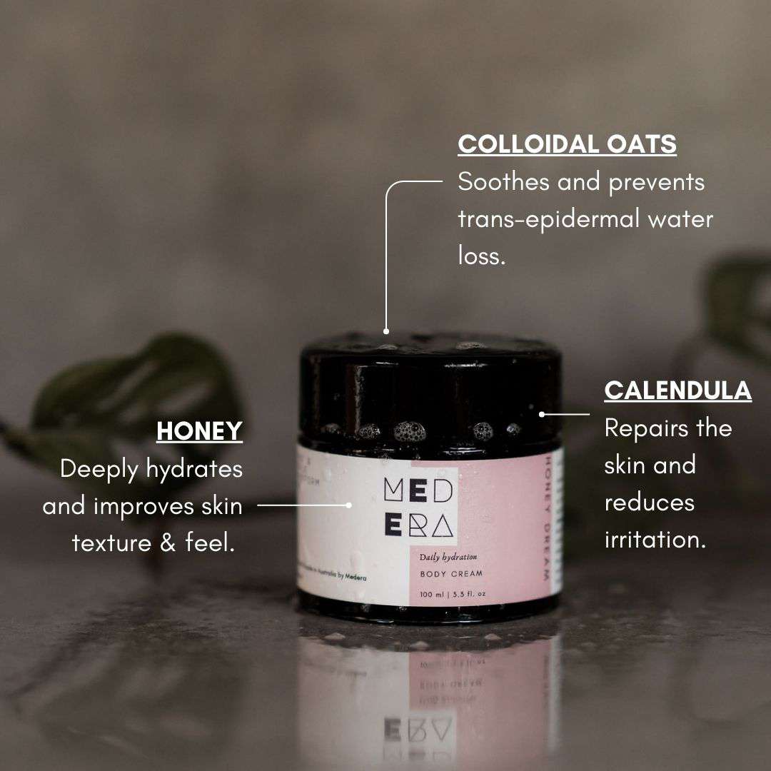 Natural skincare – Honey Dream Body Cream by Medera Apothecary