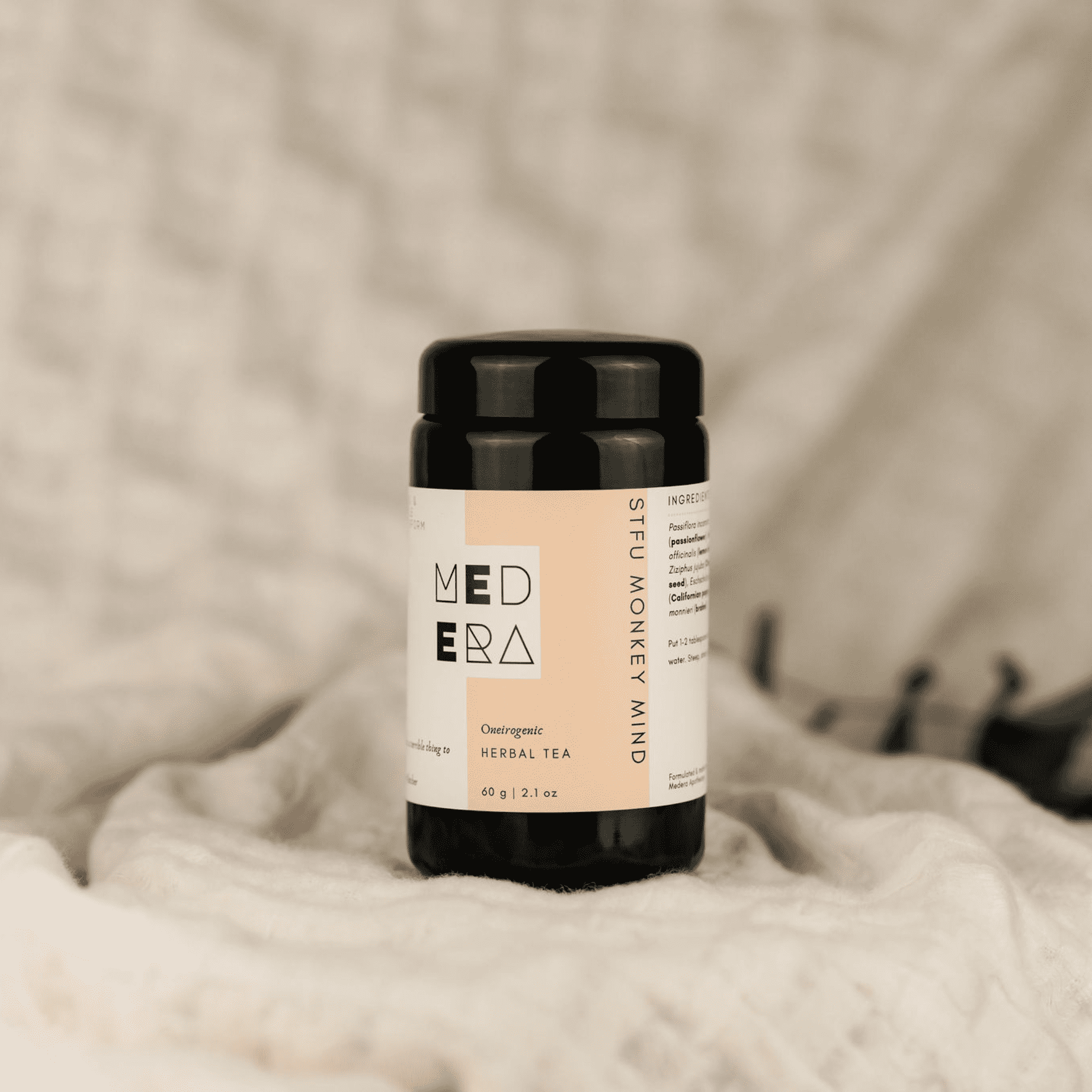 Natural herbal tea – STFU Monkey Mind Blend by Medera Apothecary
