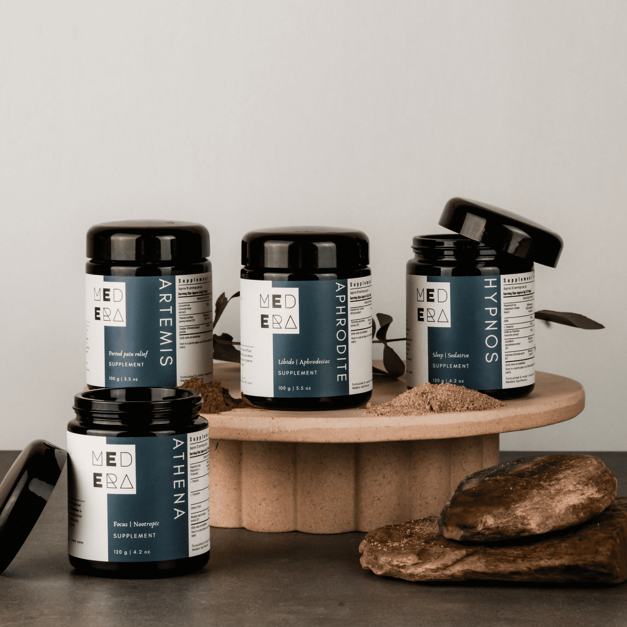 Natural powdered drink – Athena by Medera Apothecary