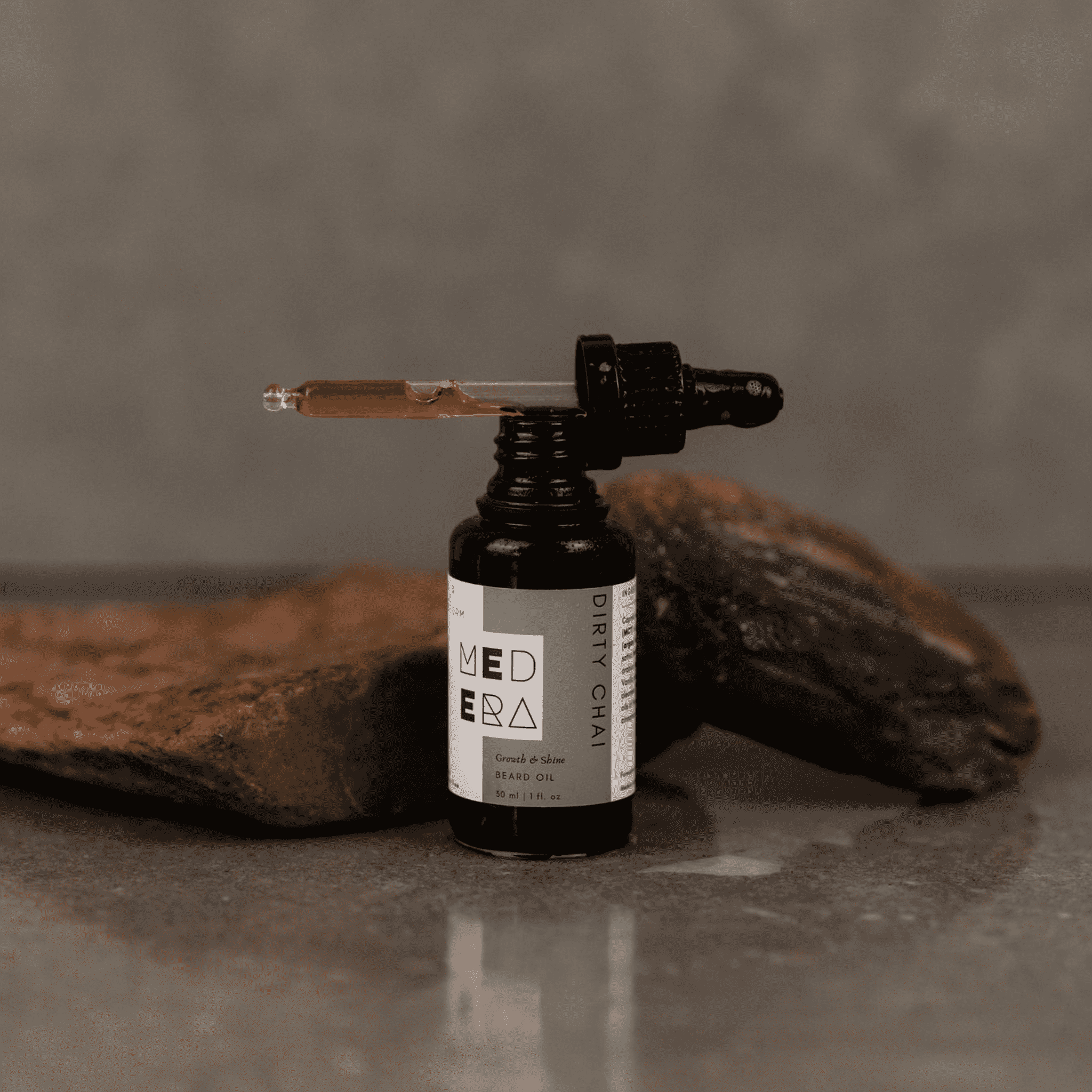 Natural haircare – Dirty Chai Beard Oil by Medera Apothecary
