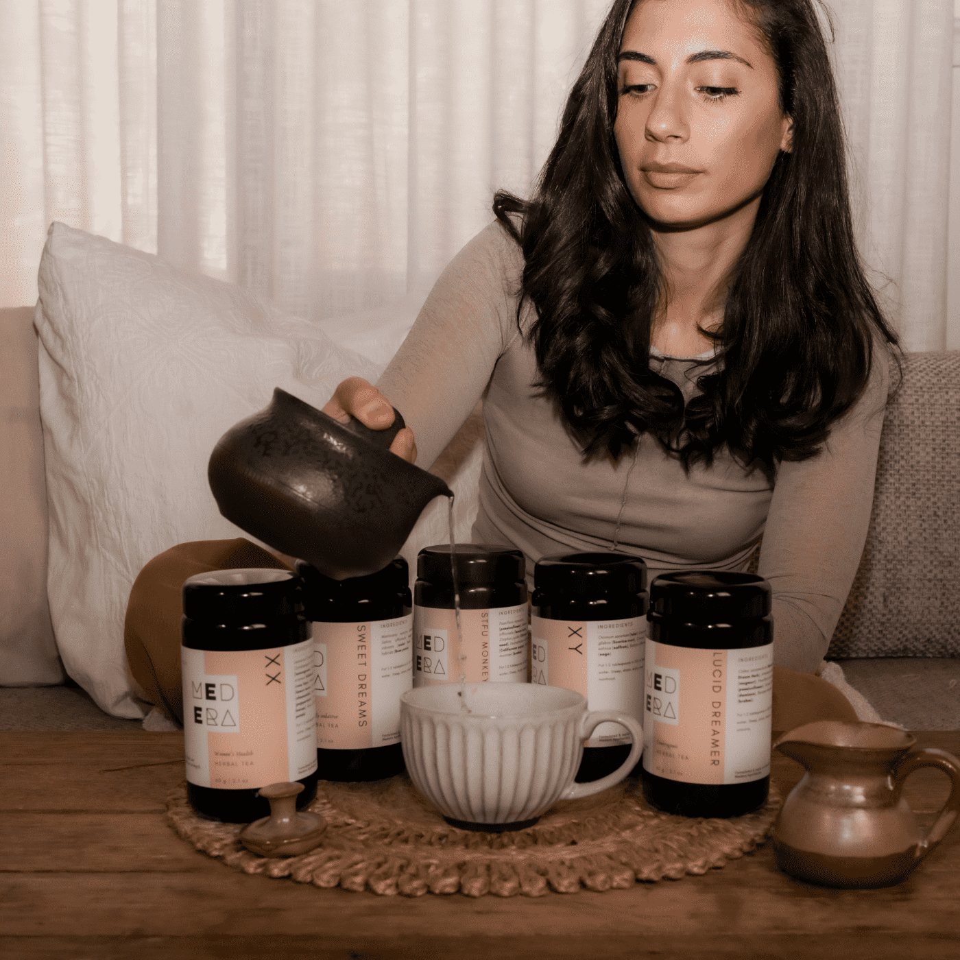 Natural herbal tea – STFU Monkey Mind Blend by Medera Apothecary