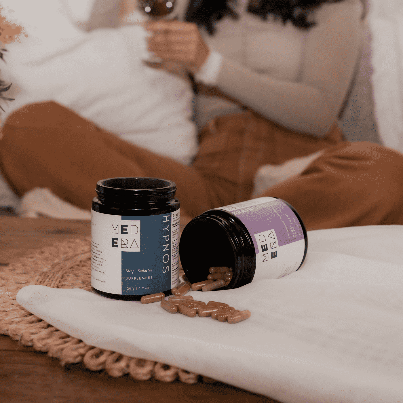 Natural powdered drink – The Brainy Duo by Medera Apothecary