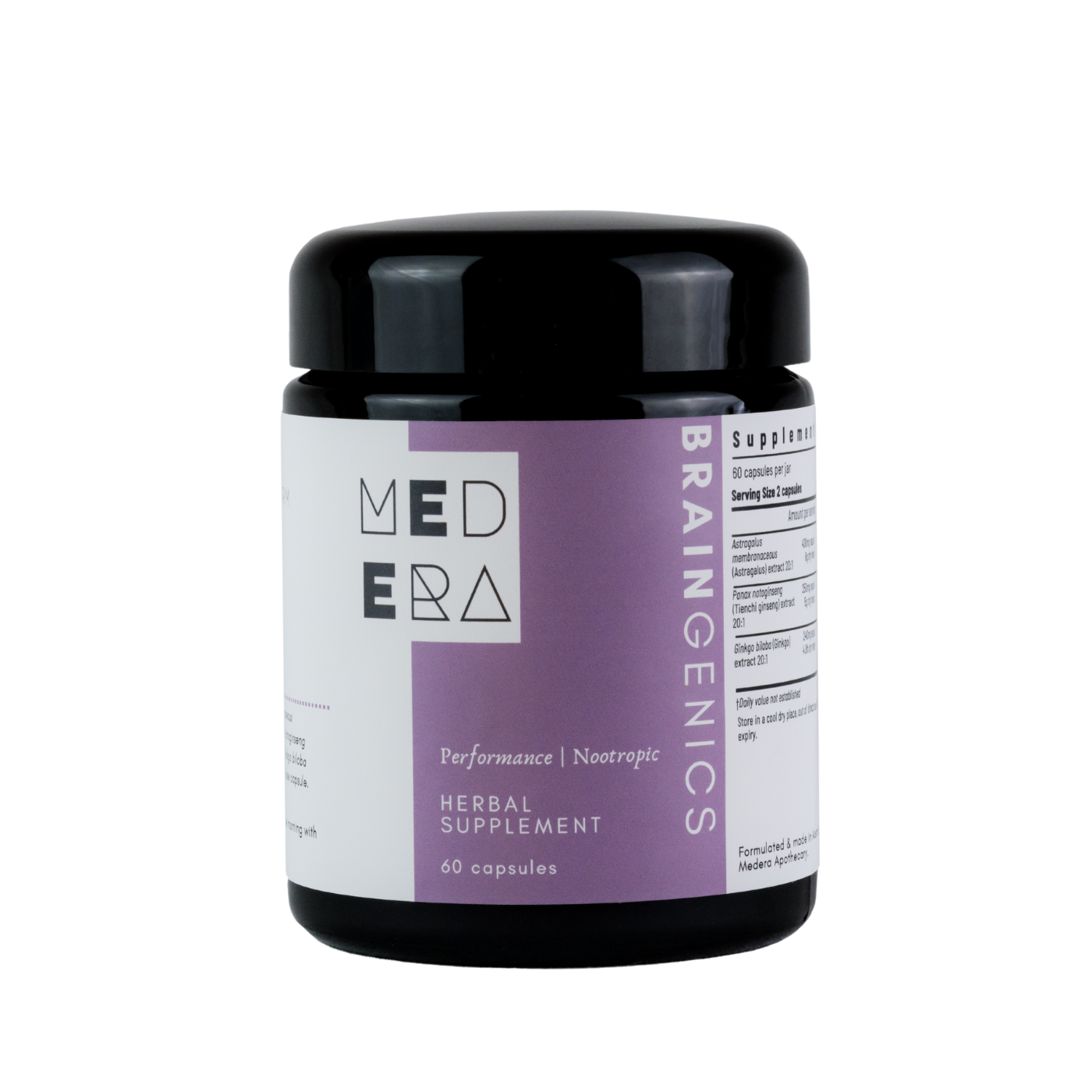 BrainGenics Nootropic Capsules